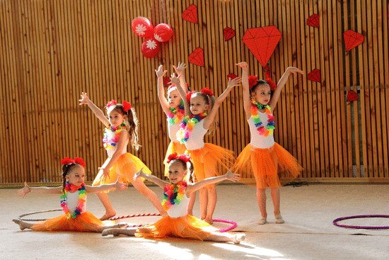 Набор в секцию художественной гимнастики